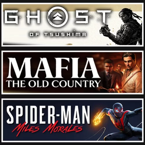 Ghost Of Tsushima +Mafia +Miles